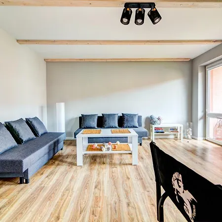 Apartment Halinka Salon, Sypialnia, Kuchnia, Balkon Powierzchnia 50m