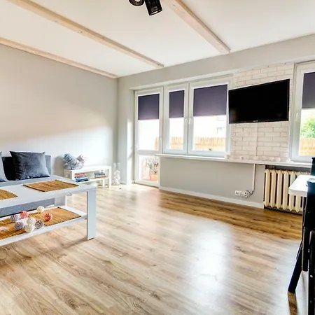 Apartament Halinka Salon, Sypialnia, Kuchnia, Balkon Powierzchnia 50m